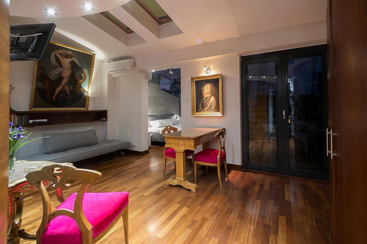 Main Square Studio With Terrace & Air Condition Krakau Exterior foto